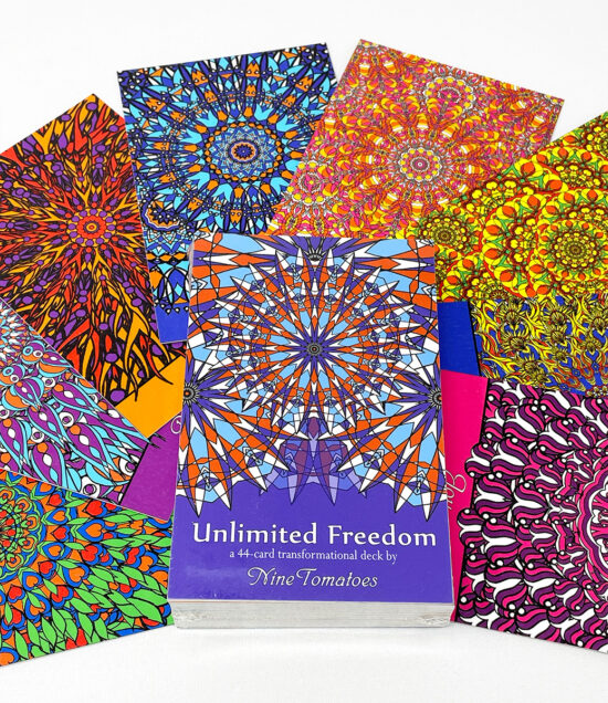 NineTomatoes Unlimited Freedom card deck for meditation