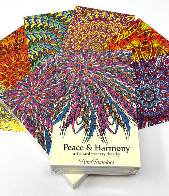 NineTomatoes Peace and Harmony decks and cards