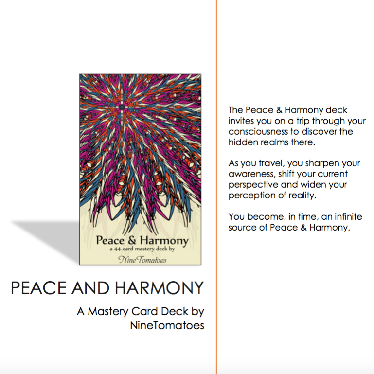 Peace and Harmony Card Deck and App
